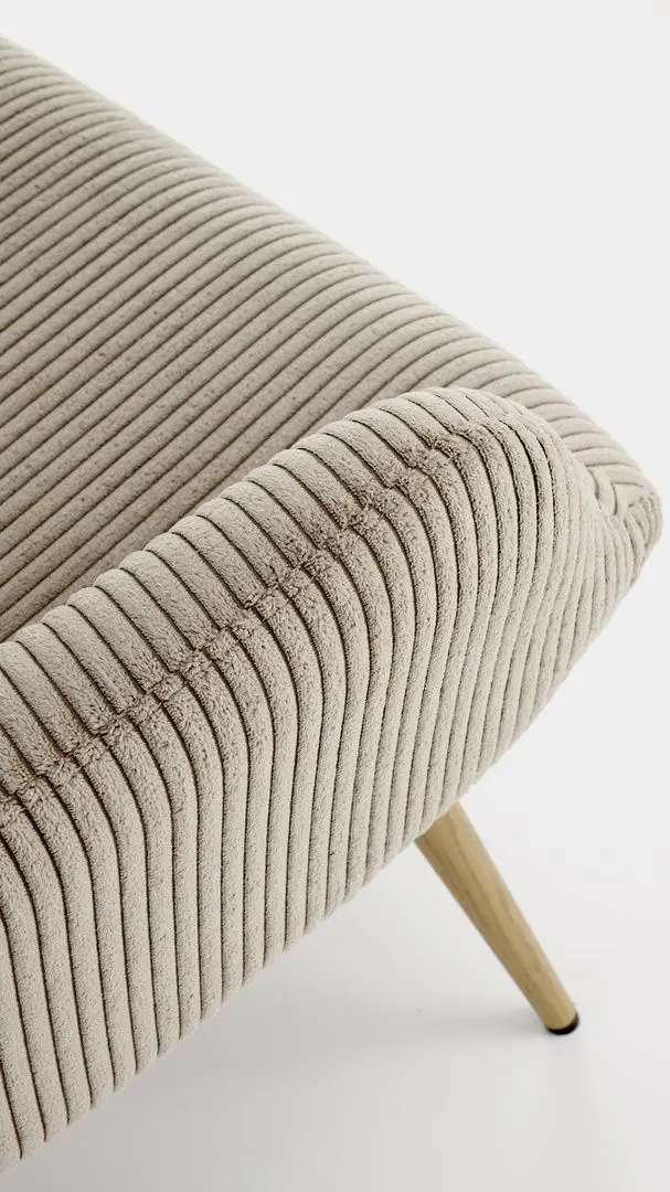 Fotoliu Halmar Amaro (Grey/Natural Oak)