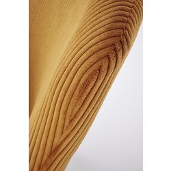 Fotoliu Halmar Amaro (Mustard/Natural Oak) Thumb