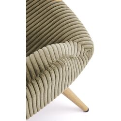 Fotoliu Halmar Amaro (Olive/Natural Oak) Thumb