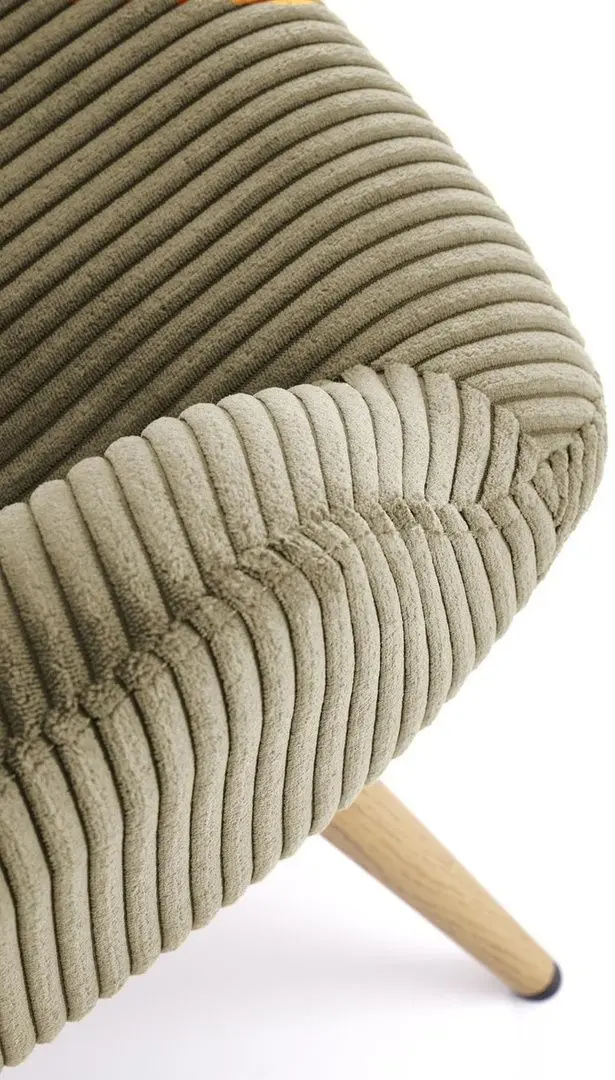 Fotoliu Halmar Amaro (Olive/Natural Oak)