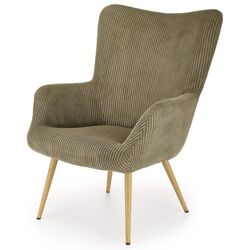 Fotoliu Halmar Amaro (Olive/Natural Oak) Thumb