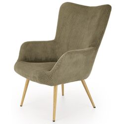 Fotoliu Halmar Amaro (Olive/Natural Oak) Thumb