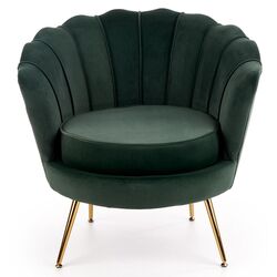 Fotoliu Halmar Amorinito (Dark Green/Gold) Thumb