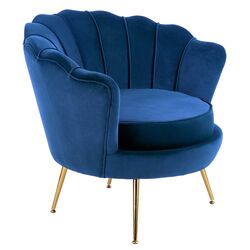 Fotoliu Halmar Amorinito I (Dark Blue)