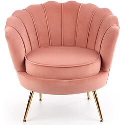 Fotoliu Halmar Amorinito (Light Pink/Gold) Thumb