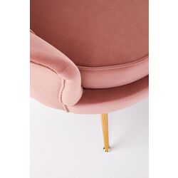 Fotoliu Halmar Amorinito (Light Pink/Gold) Thumb