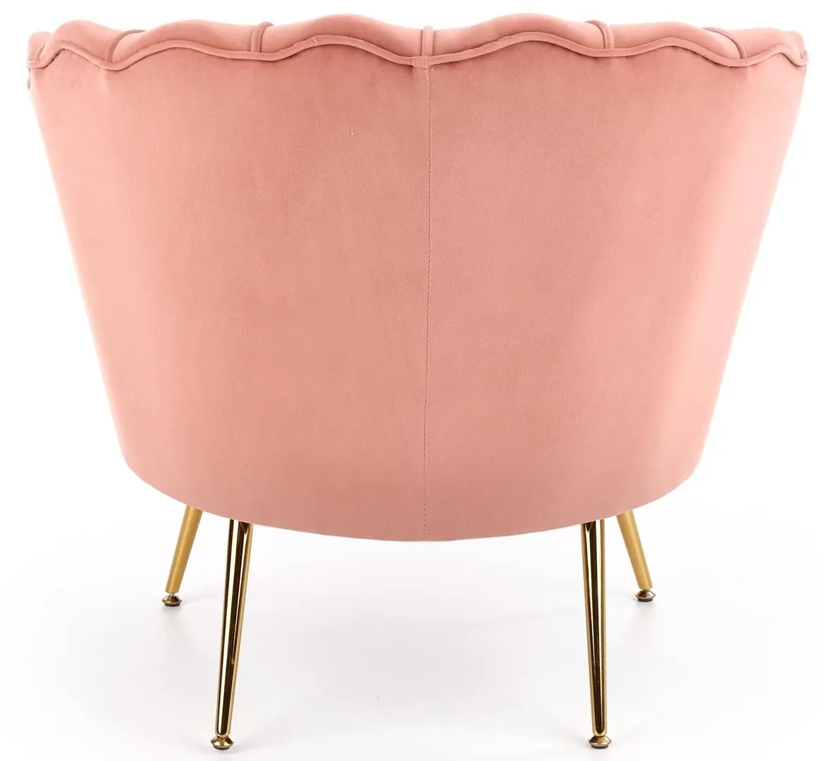 Fotoliu Halmar Amorinito (Light Pink/Gold)