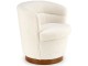 Fotoliu Halmar Amy (Cream/Walnut)