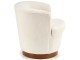 Fotoliu Halmar Amy (Cream/Walnut)