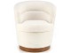 Fotoliu Halmar Amy (Cream/Walnut)