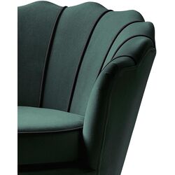 Fotoliu Halmar Angelo (Dark Green/Black) Thumb