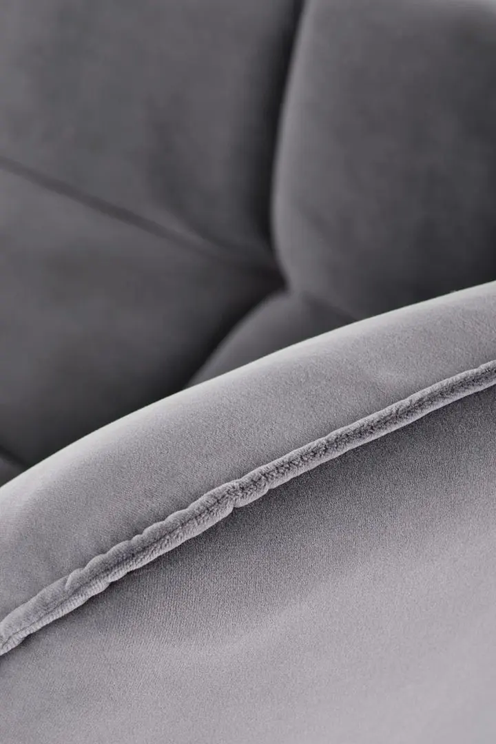 Fotoliu Halmar Belton (Gray/Black)