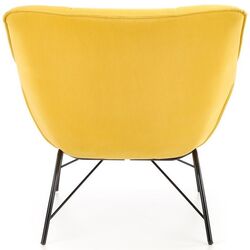 Кресло Halmar Belton (Yellow/Black) Thumb