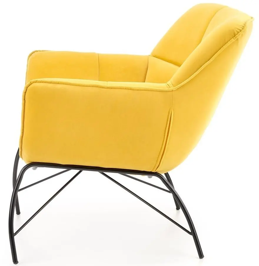 Кресло Halmar Belton (Yellow/Black)