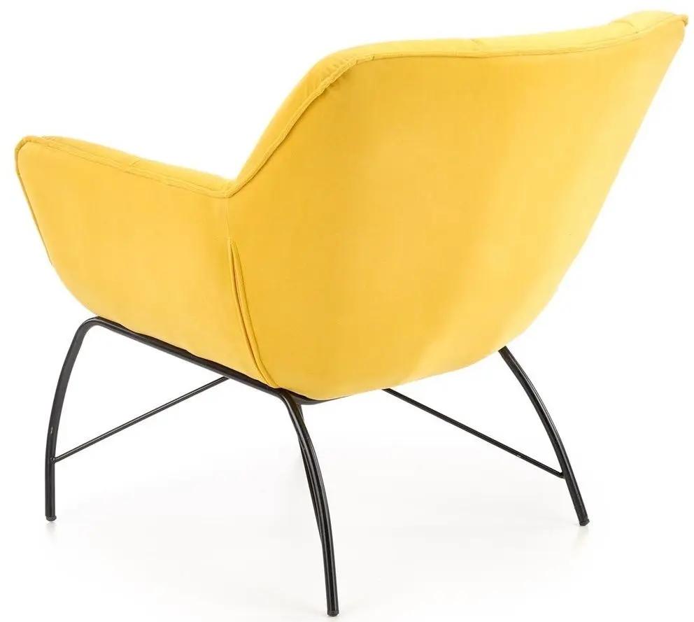 Кресло Halmar Belton (Yellow/Black)