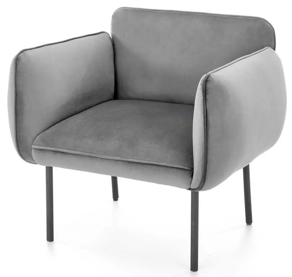 Кресло Halmar Brasil (Gray/Black)