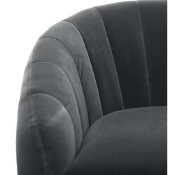 Кресло Halmar Britney (Gray/Black) Thumb