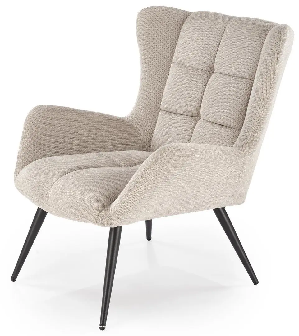 Fotoliu Halmar Byron (Beige/Black) - 3