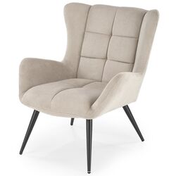Fotoliu Halmar Byron (Beige/Black) Thumb