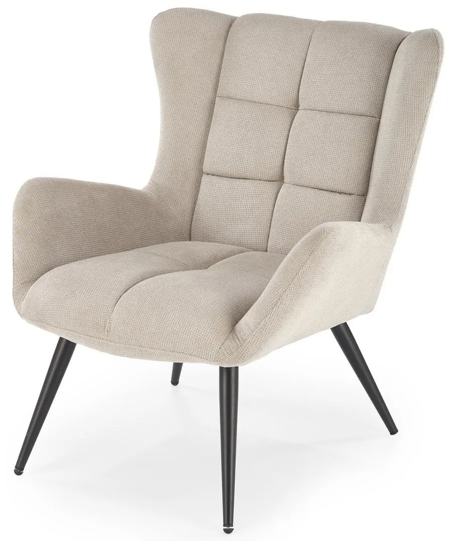Fotoliu Halmar Byron (Beige/Black) - 4