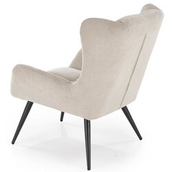 Fotoliu Halmar Byron (Beige/Black) Thumb