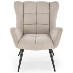 Fotoliu Halmar Byron (Beige/Black) Thumb