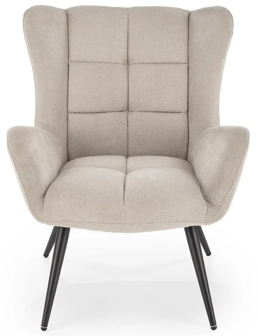 Fotoliu Halmar Byron (Beige/Black) - 7