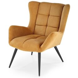 Fotoliu Halmar Byron (Mustard/Black) Thumb