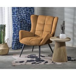 Fotoliu Halmar Byron (Mustard/Black)