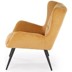 Fotoliu Halmar Byron (Mustard/Black) Thumb