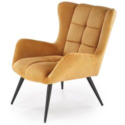 Fotoliu Halmar Byron (Mustard/Black) Thumb