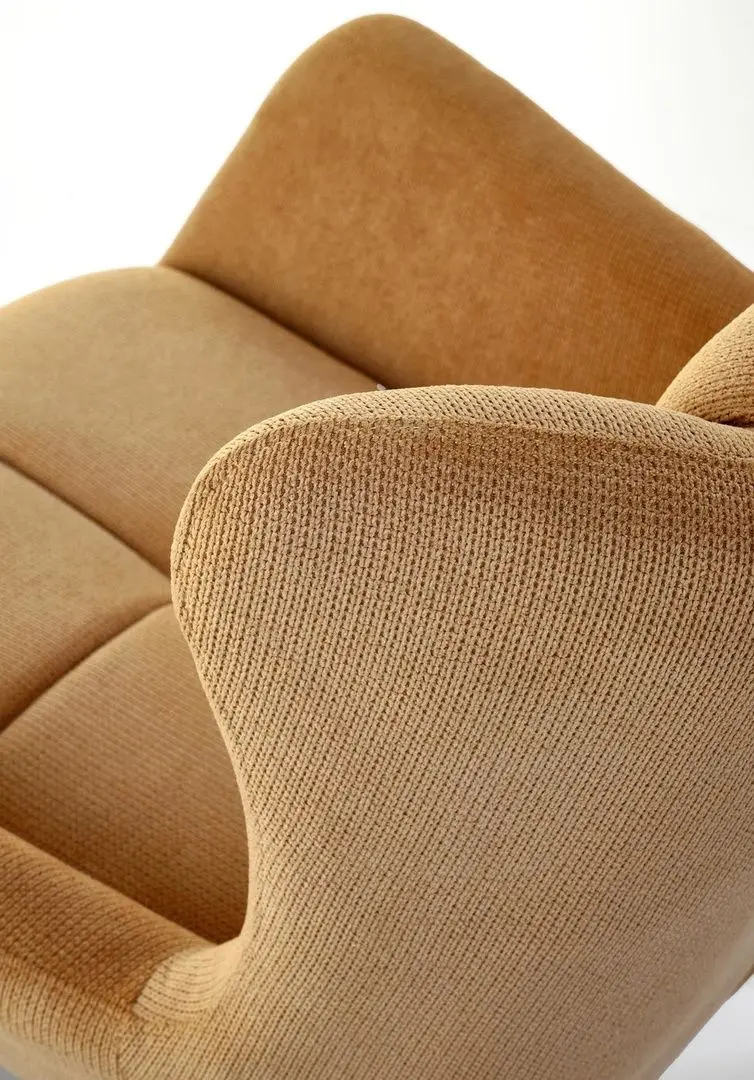 Fotoliu Halmar Byron (Mustard/Black)