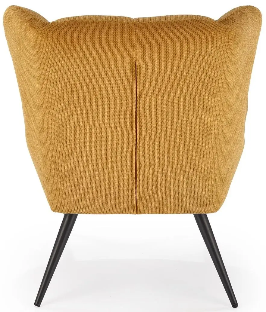 Fotoliu Halmar Byron (Mustard/Black)