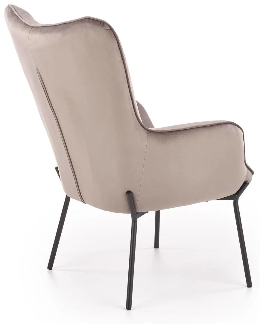 Fotoliu Halmar Castel (Dark Green/Black)