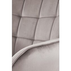 Fotoliu Halmar Castel (Light Gray/Black) Thumb