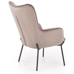 Fotoliu Halmar Castel (Mustard/Black) Thumb