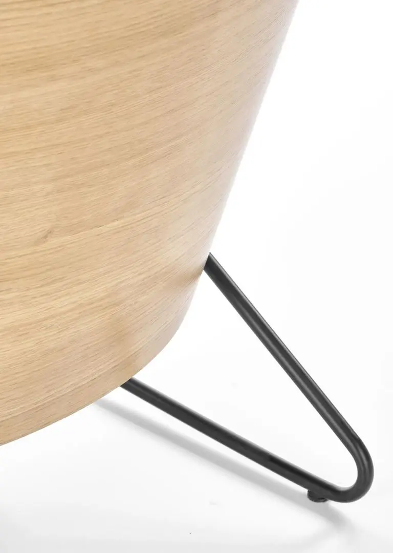 Fotoliu Halmar Chillout (Dark Gray/Natural Oak)