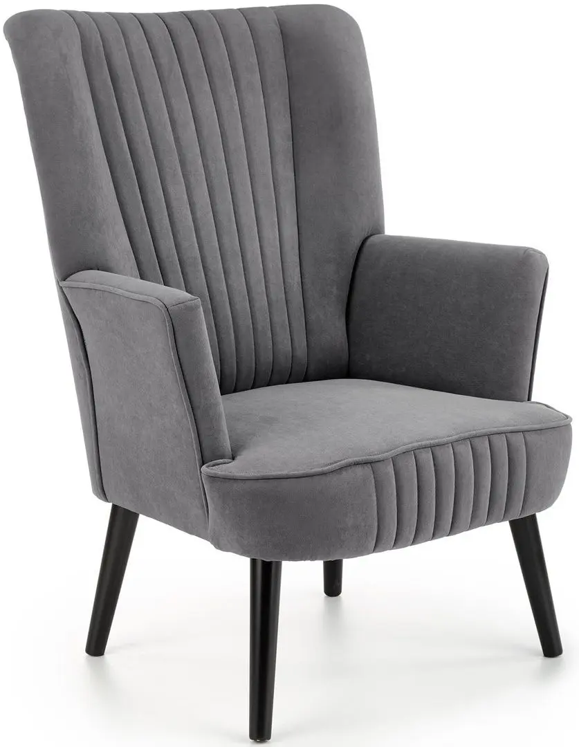 Fotoliu Halmar Delgado (Gray)