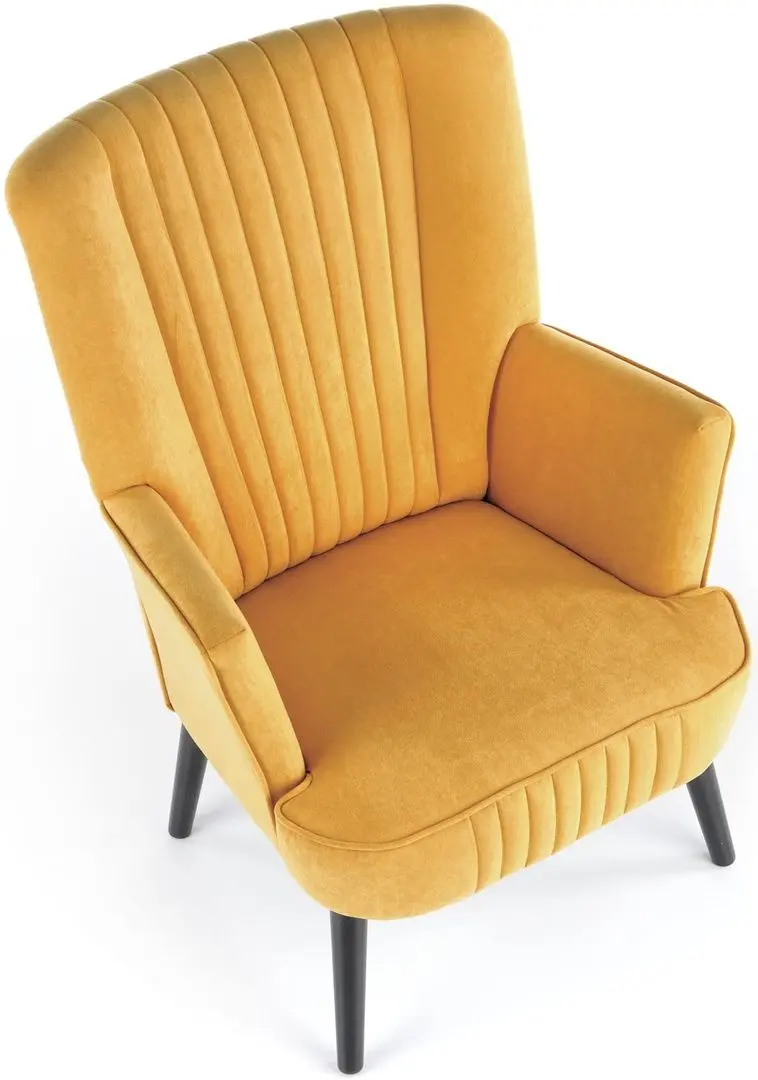 Fotoliu Halmar Delgado (Mustard)