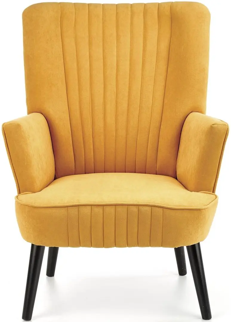 Fotoliu Halmar Delgado (Mustard)