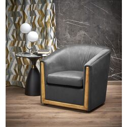 Fotoliu Halmar Enrico (Gray)