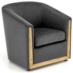 Fotoliu Halmar Enrico (Gray) Thumb