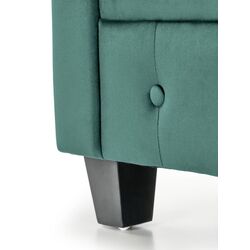 Fotoliu Halmar Eriksen (Dark Green/Black) Thumb