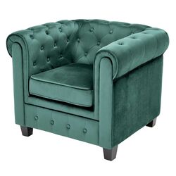 Fotoliu Halmar Eriksen (Dark Green/Black)