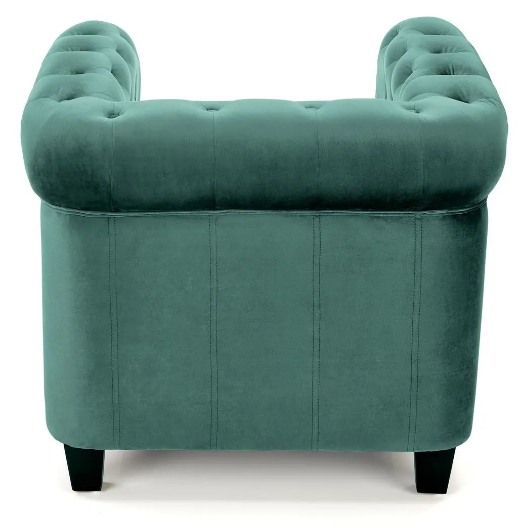 Fotoliu Halmar Eriksen (Dark Green/Black) - 4