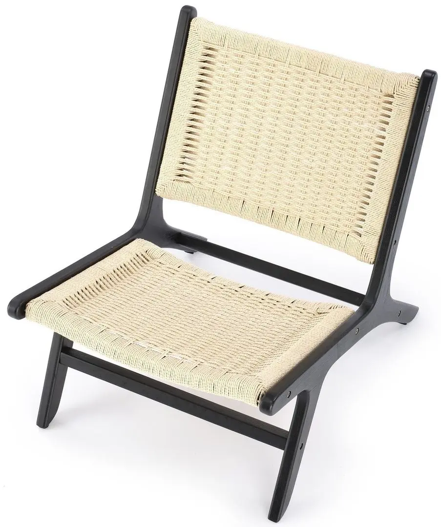 Fotoliu Halmar Foden (Black/Natural)