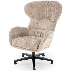 Fotoliu Halmar Franco (Beige/Black) Thumb