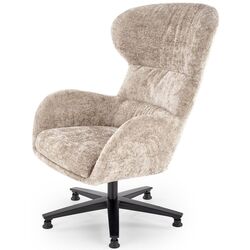 Fotoliu Halmar Franco (Beige/Black) Thumb