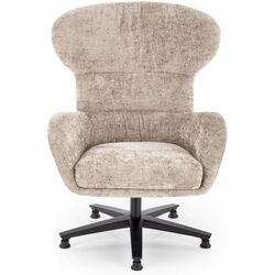 Fotoliu Halmar Franco (Beige/Black) Thumb