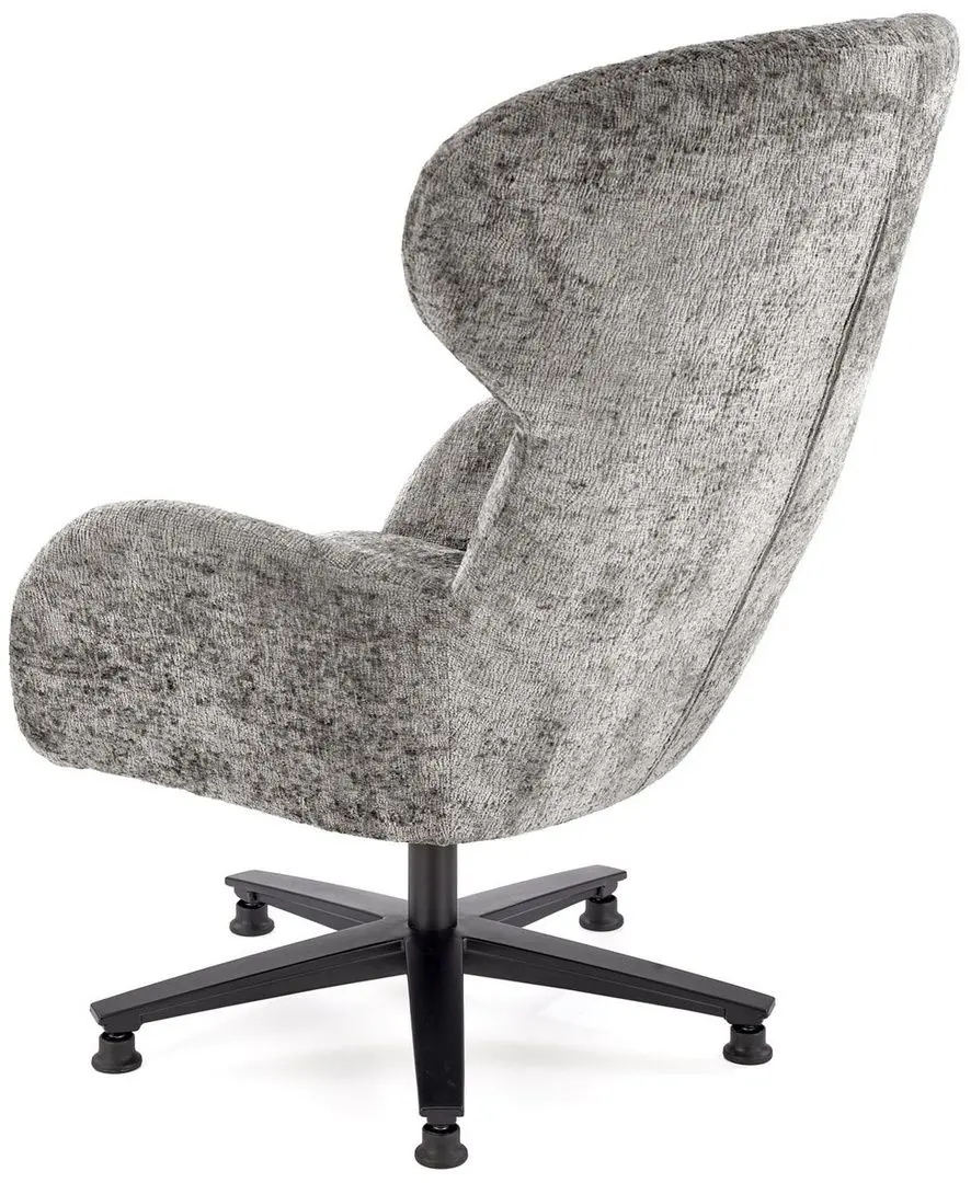 Fotoliu Halmar Franco (Grey/Black)